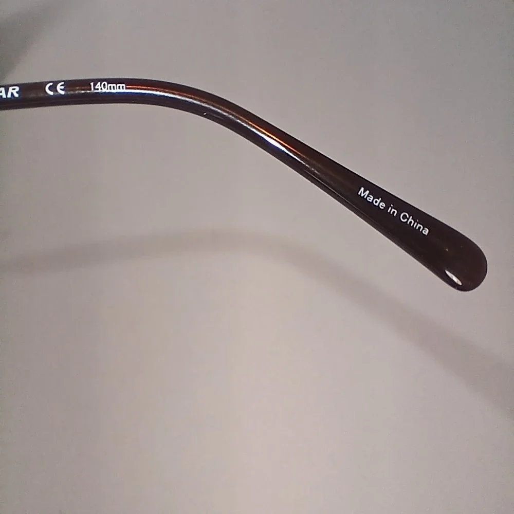 Aristar Charmant AR30800 Color 535 Brown Eyeglass Frames Only 52-16 140mm W/Case
